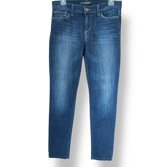 Joe’s Jeans Straight Leg Jeans Medium Dark Wash Low Rise Slim - Picture 1 of 6